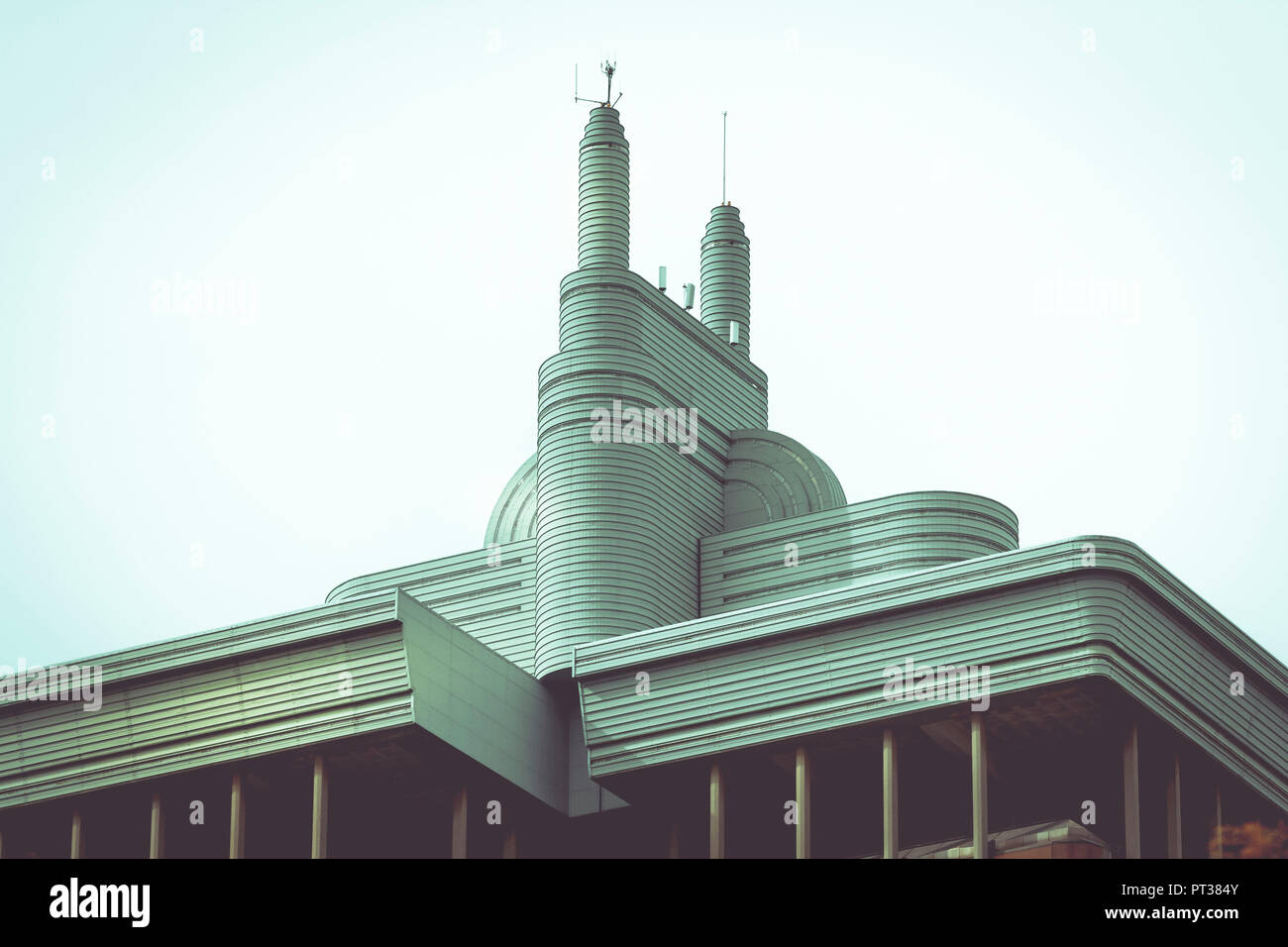 Torres de Colón, Colon towers in Madrid, Spain, office building and ...