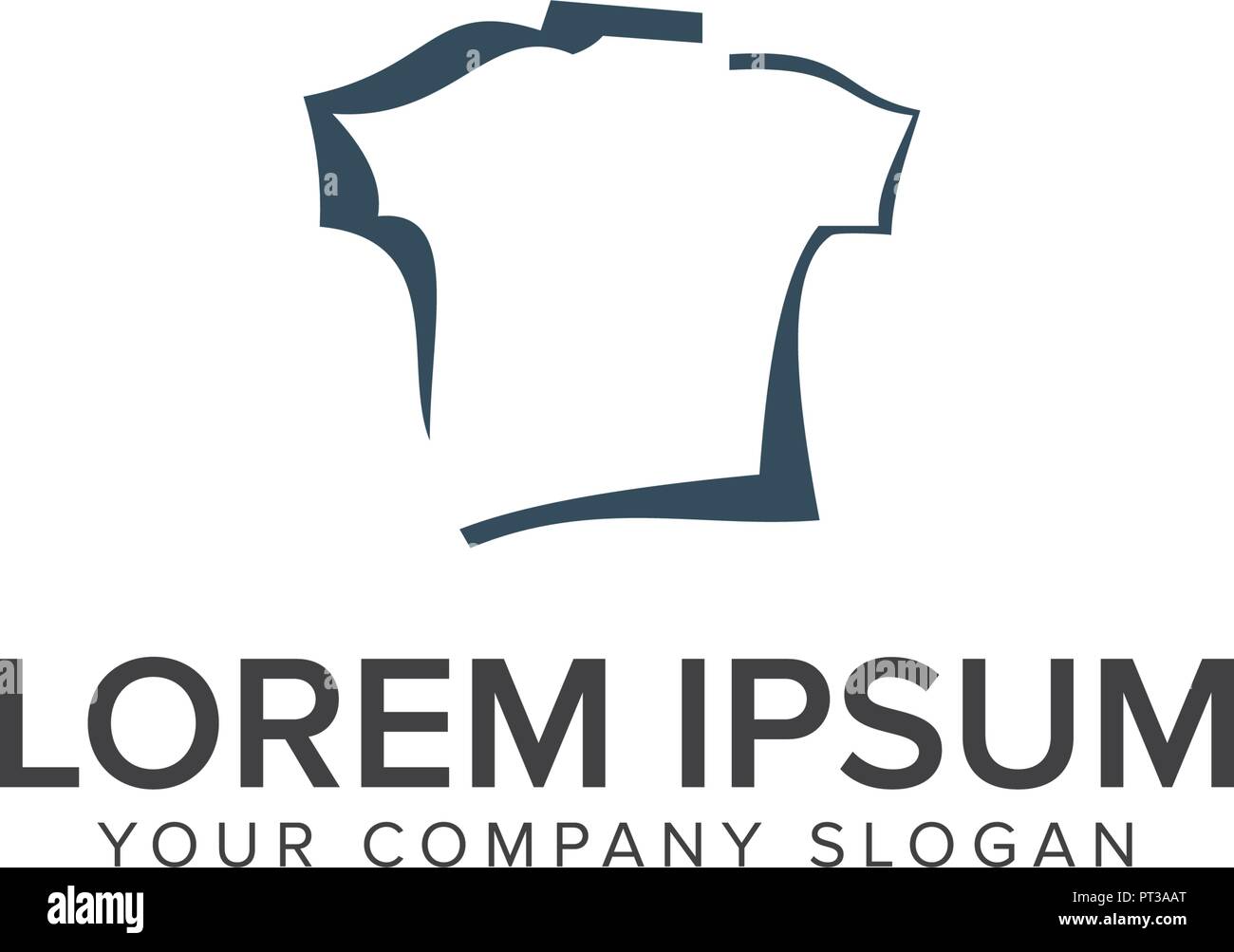 shirt logo design concept template Stock Vector Image & Art Alamy