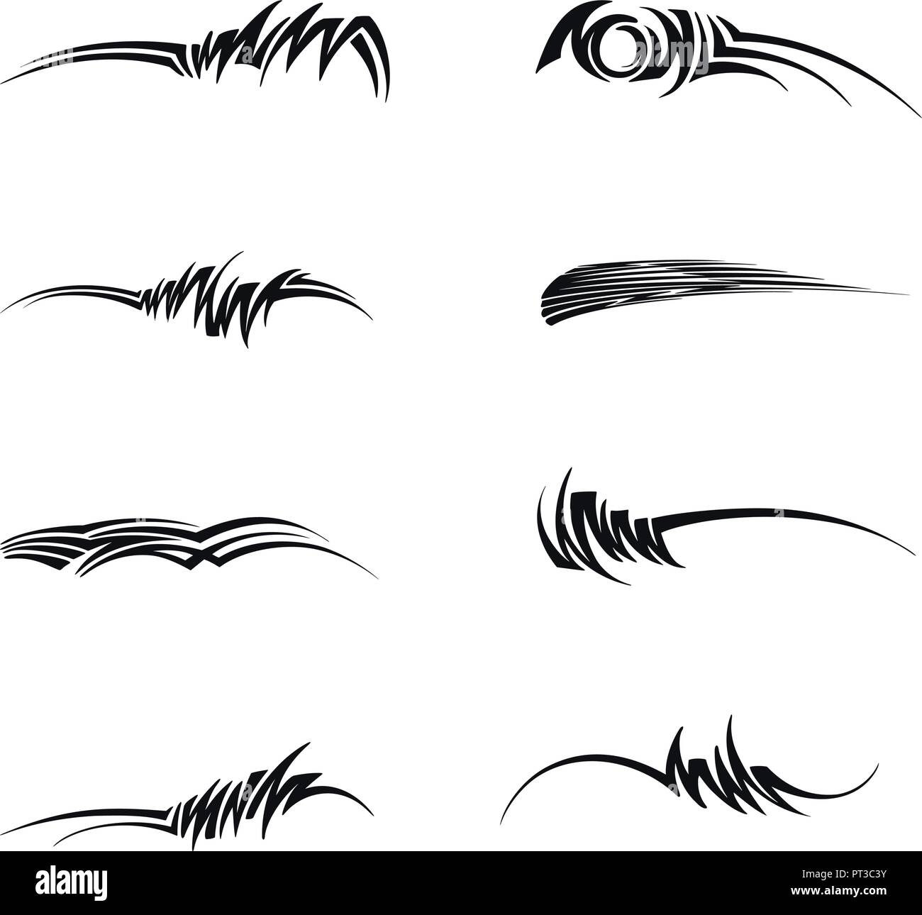 Vinyl decals Stock Vector Images Alamy