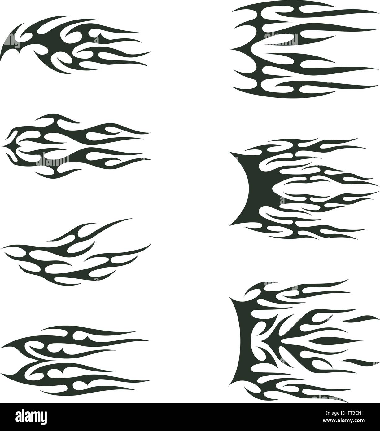 12x19cm Waterproof Temporary Tattoos Black Wings Flash Tattoo Sticker Flame  Wave Tribal Totem Tatoo Diy Arm Fake Tattoo Men - Temporary Tattoos -  AliExpress
