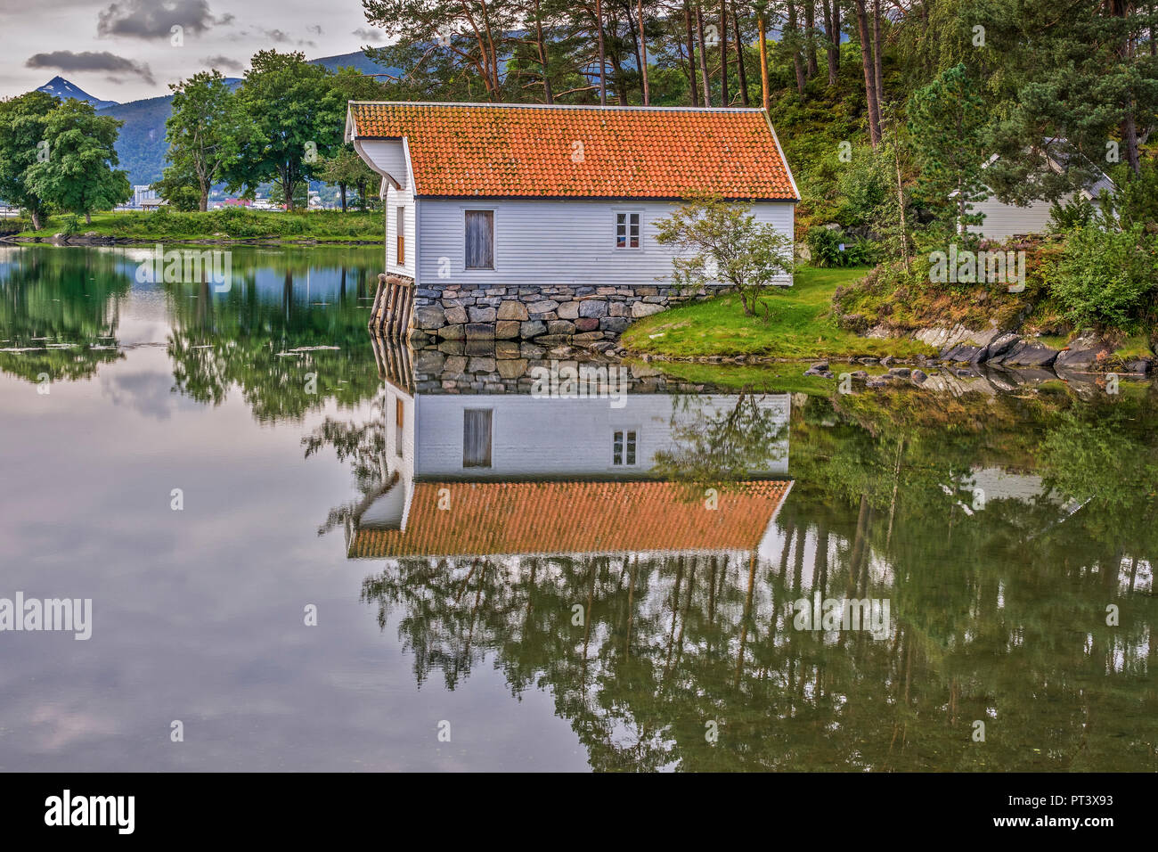 Seahouse From Katavagen, Sunnmore Open Air Museum, Alesund, Norway