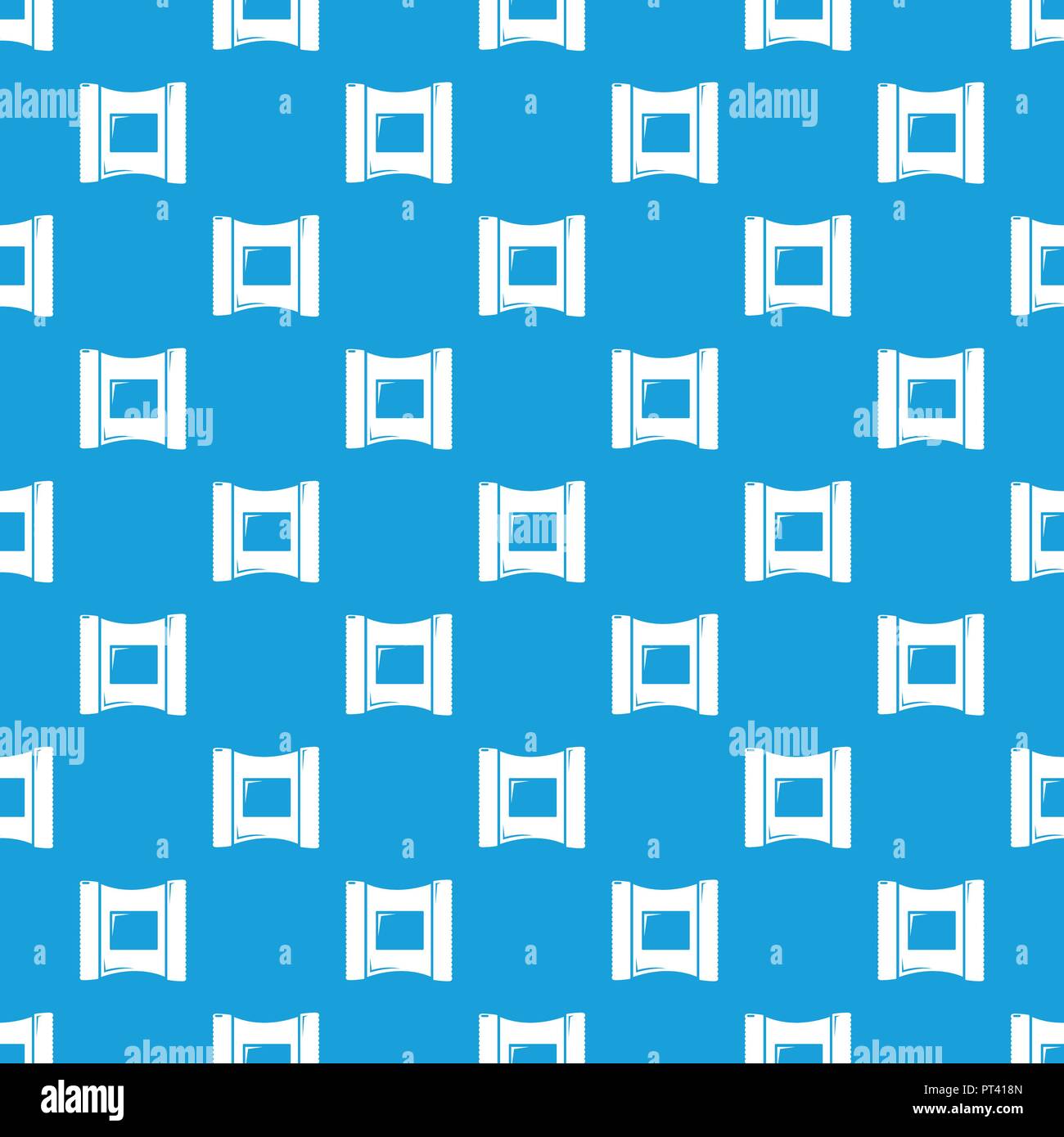 Wet wipes package pattern vector seamless blue Stock Vector Image & Art ...