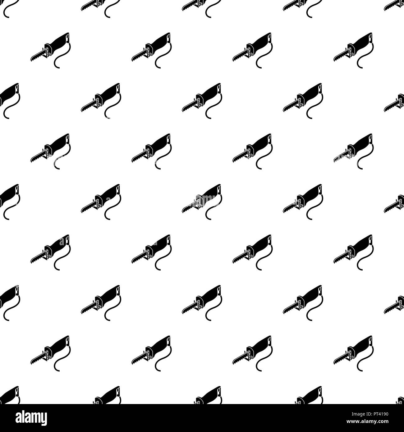 Electric pole saw pattern vector seamless Stock Vector