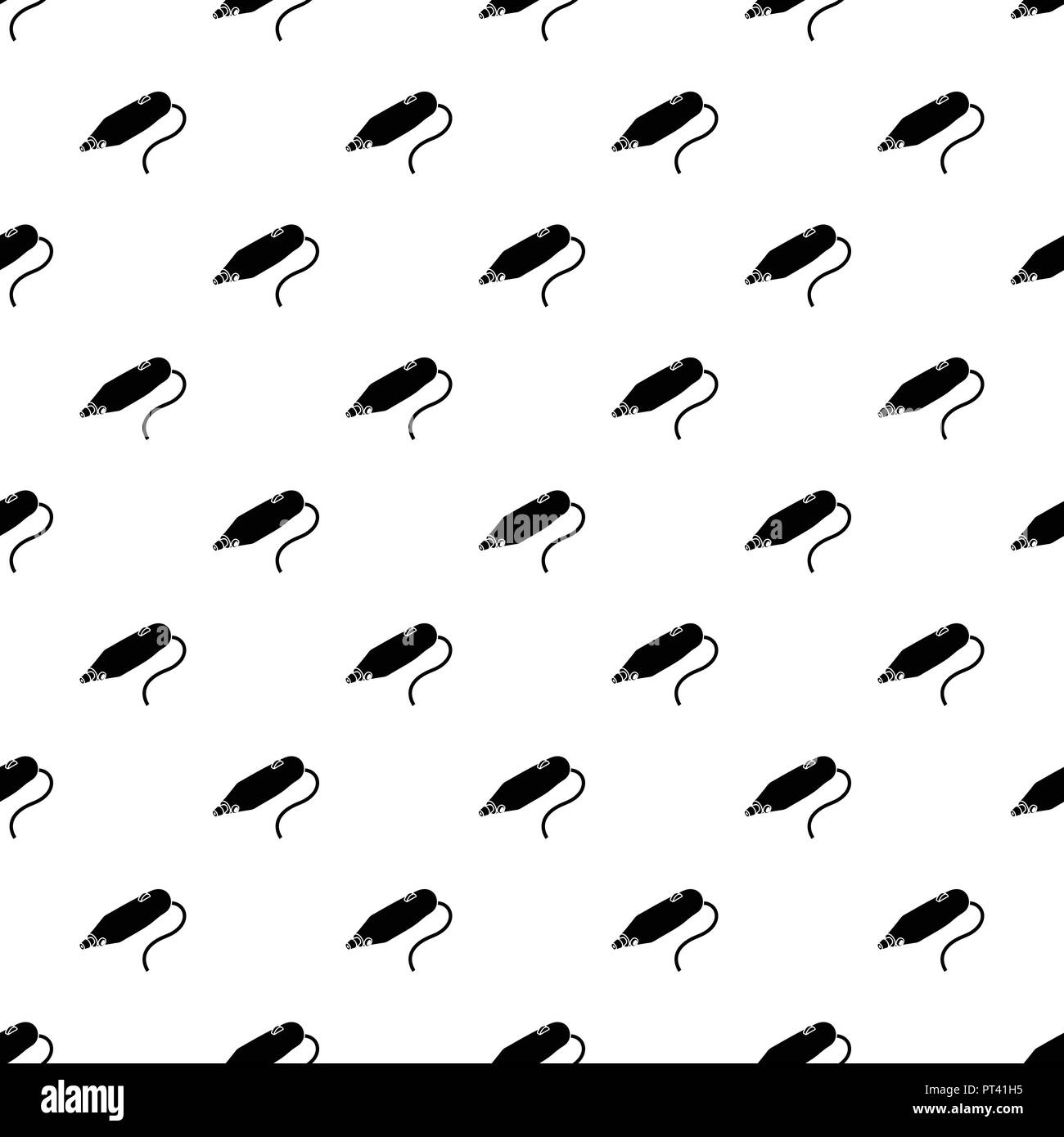 Mini hand drill pattern vector seamless Stock Vector