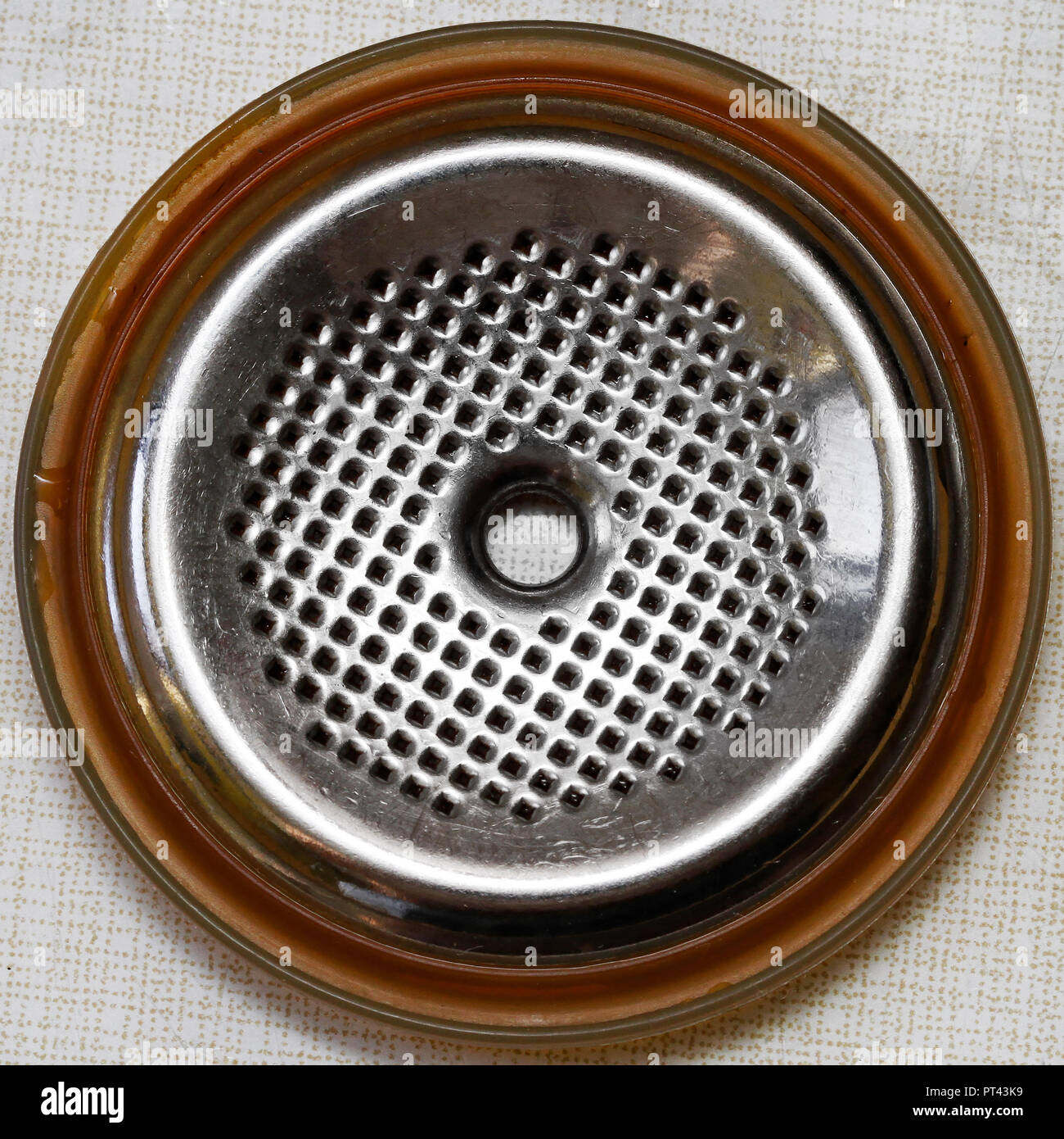 Clean filter for espresso coffee maker Stock Photo Alamy