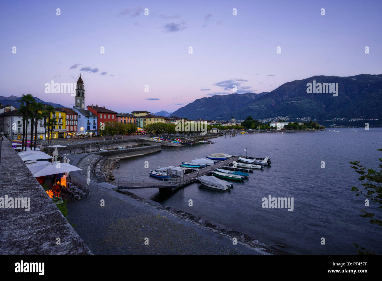 Ascona, Canton Ticino, Switzerland, Europe Stock Photo