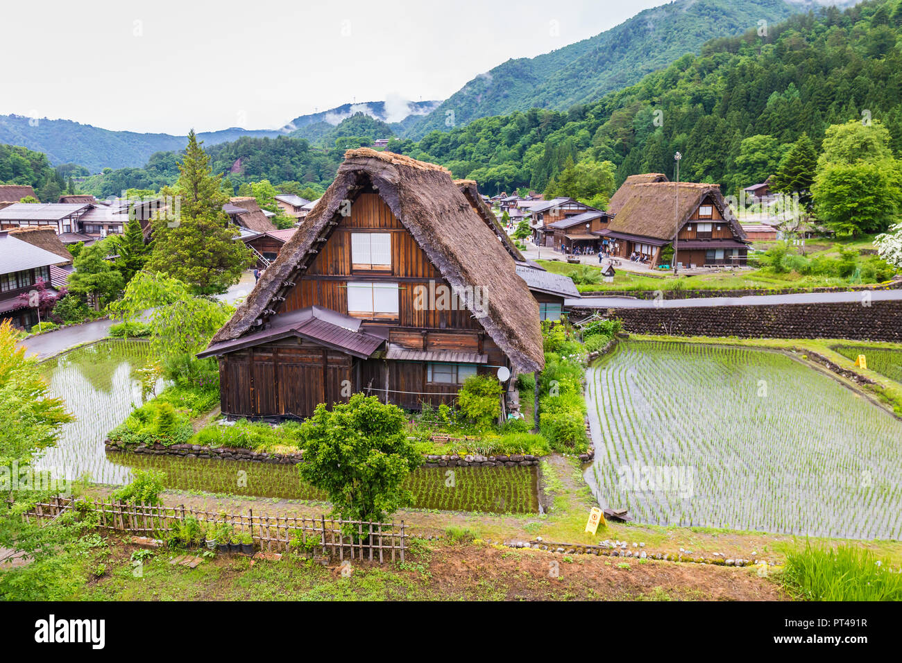 Traditional And Historical Japanese Village Shirakawago In Gifu Prefecture Japan Gokayama Has Been Inscribed On The Unesco World Heritage List Due To Stock Photo Alamy