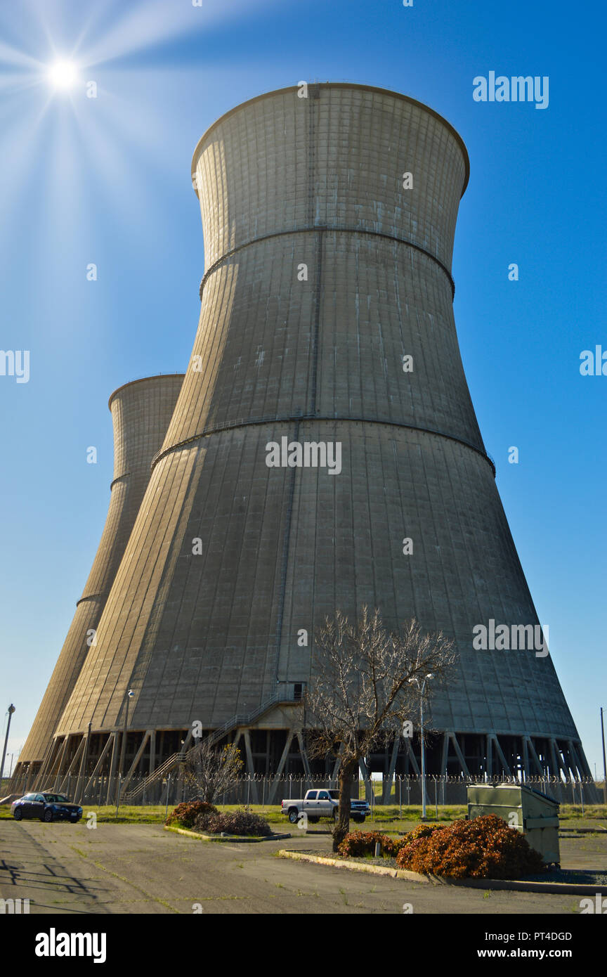 Rancho Seco Nuclear power plant Stock Photo - Alamy