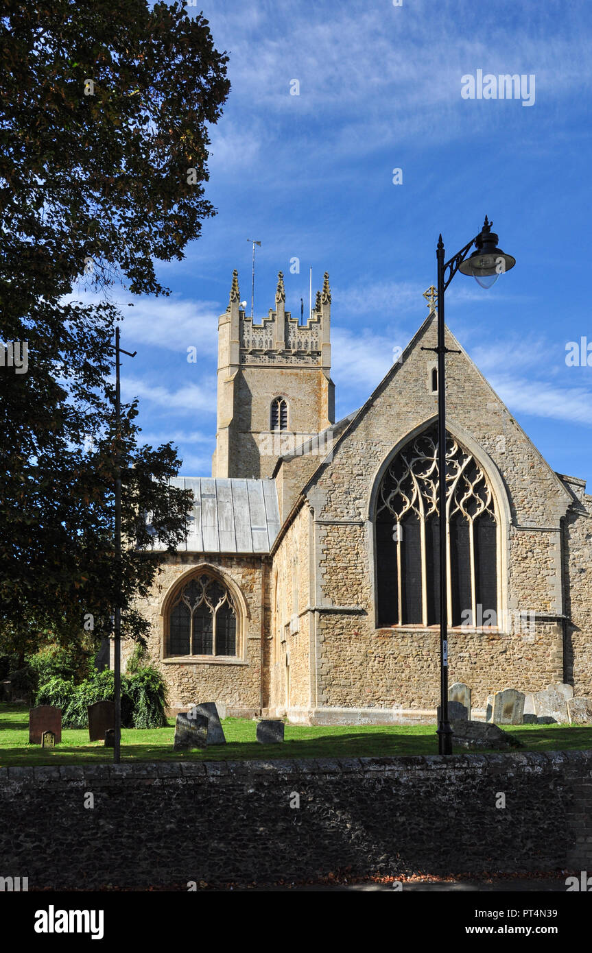 St Andrew's Church, Soham, Cambridgeshire, England, UK Stock Photo - Alamy