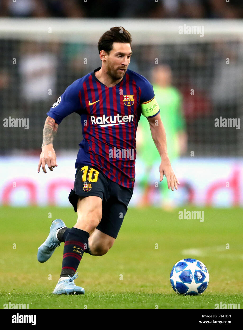 Lionel Messi Barcelona Stock Photo Alamy