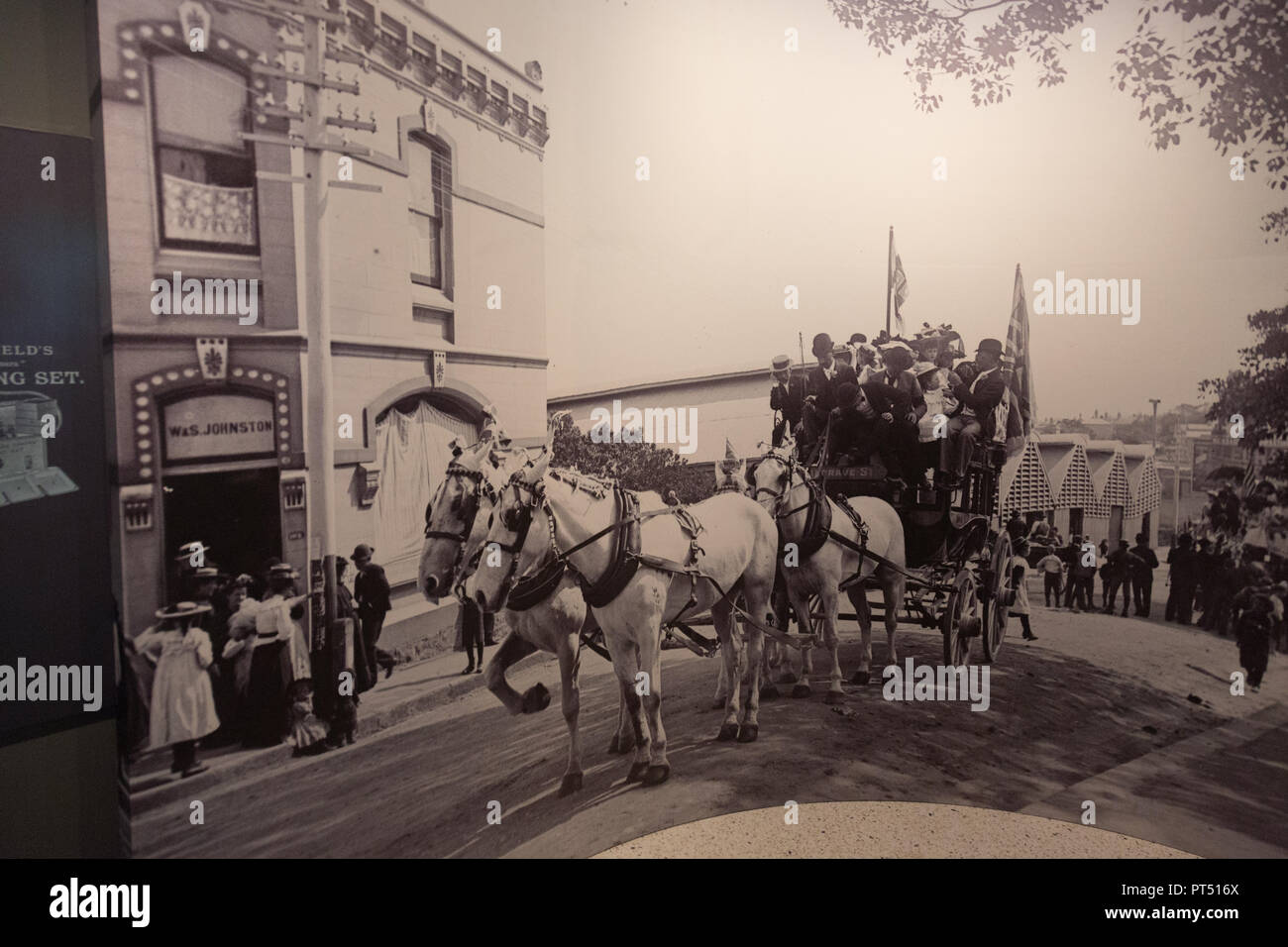 Sydney Australia 6th Oct 2018 100 Year Old Images Of Sydney To
