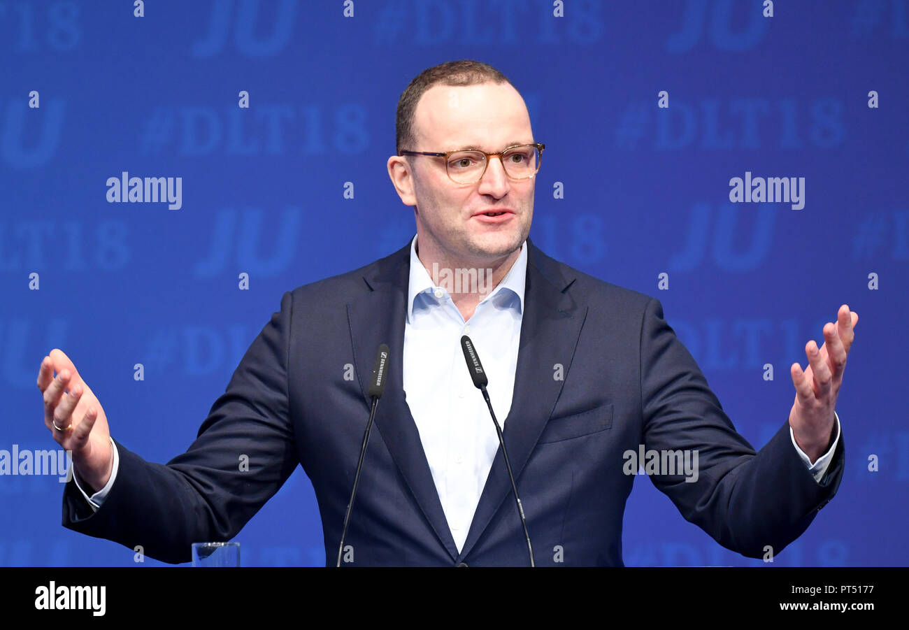 06 October 2018 Schleswig Holstein Kiel 06 October 2018 Germany Kiel Jens Spahn Cdu Federal Minister