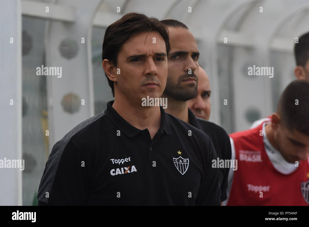 SC - Chapeco - 06/10/2018 - BRASILEIR OA 2018, athletic coach of MG Thiago Largui during a match against Chapecoense at Arena Cond stadium for the Brazilian championship A 2018. Photo: Renato Padilha / AGIF Stock Photo