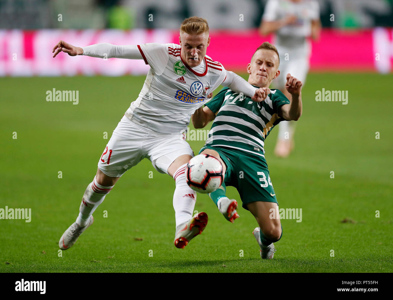 Ferencvarosi TC V DVSC - OTP Bank Liga 2-0 Editorial Stock Image