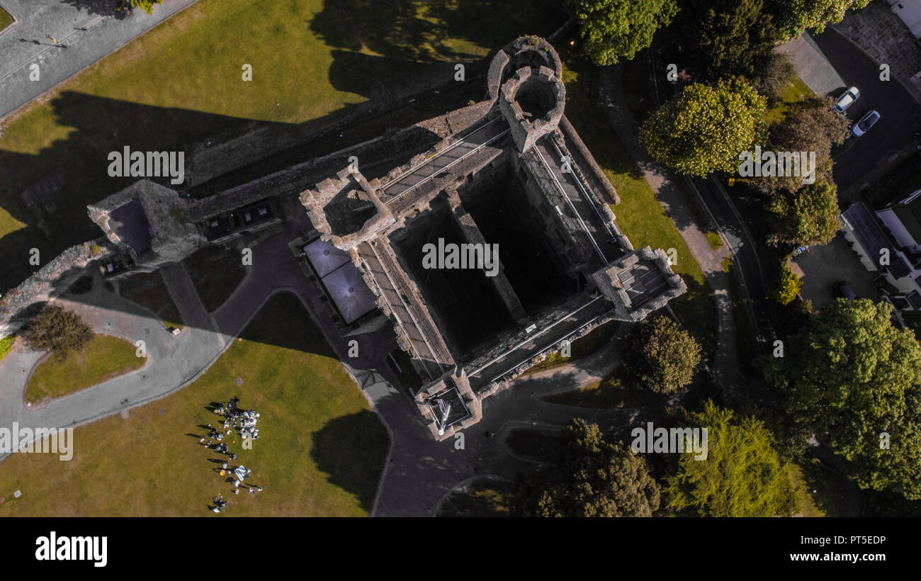 Rochester castle aerial hi-res stock photography and images - Alamy