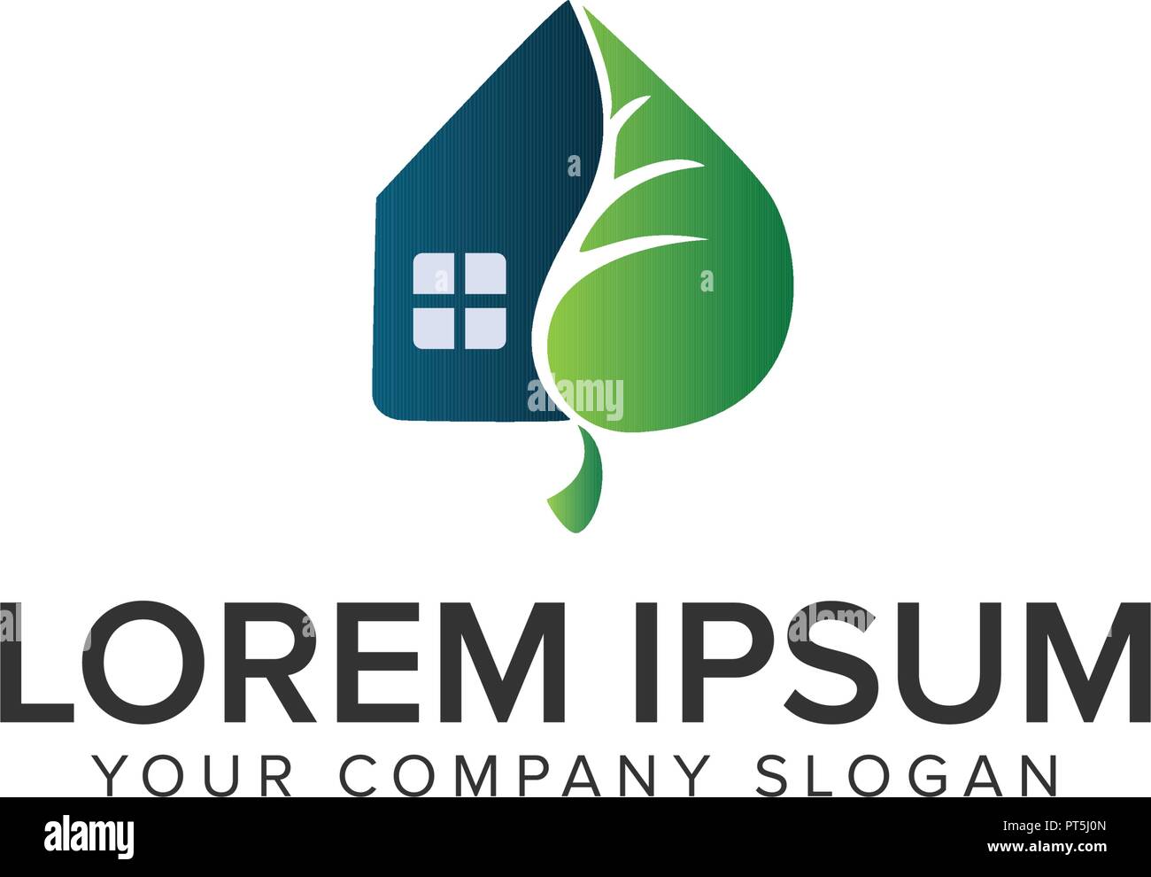 green house logo design concept template Stock Vector Image & Art - Alamy
