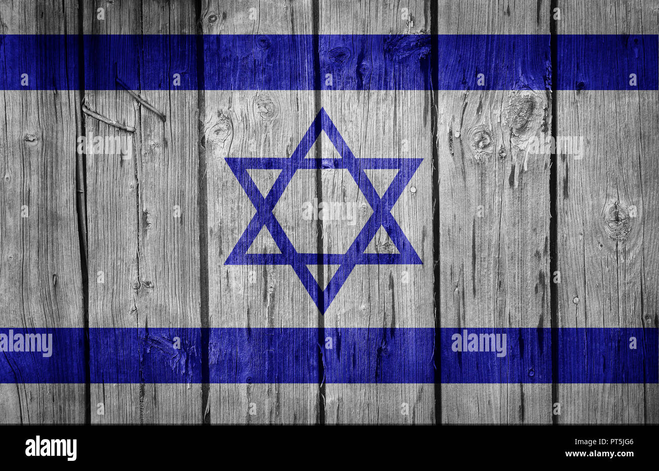 Flag israel on textured hi-res stock photography and images - Alamy