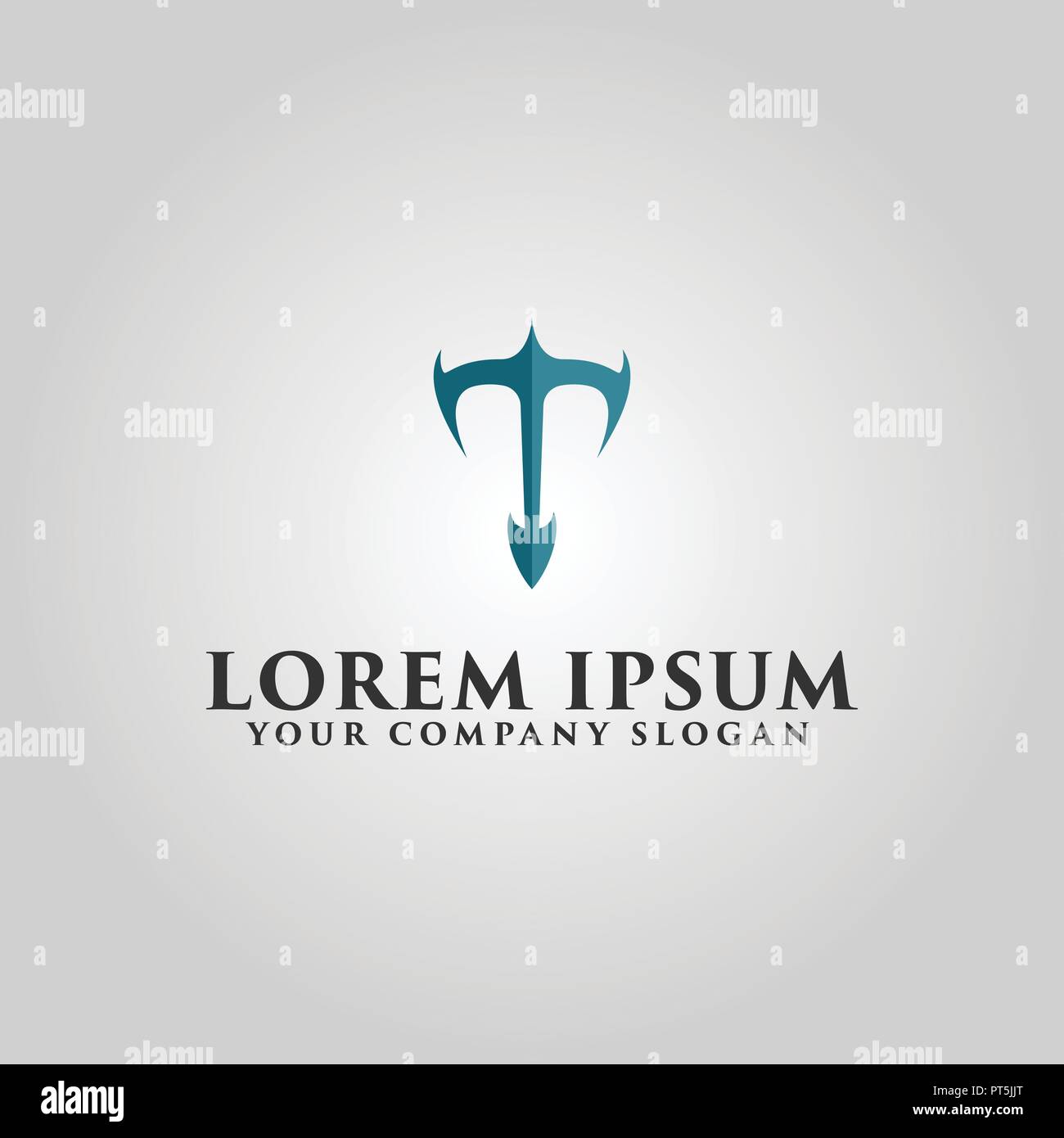 luxury letter T logo design concept template Stock Vector Image & Art ...