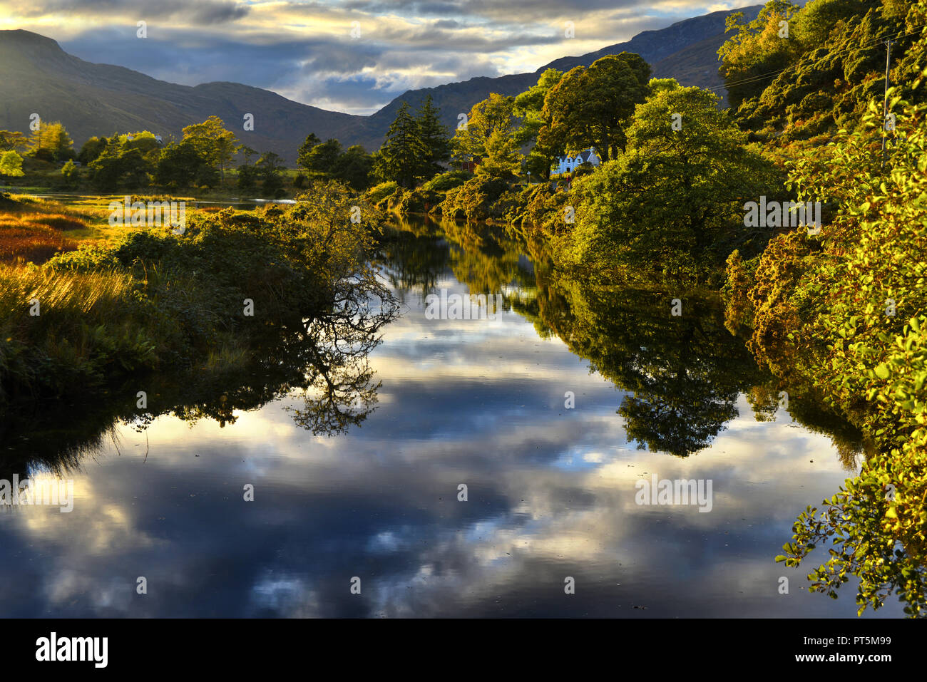 Glenmore River, Glenelg, Scotland Stock Photo