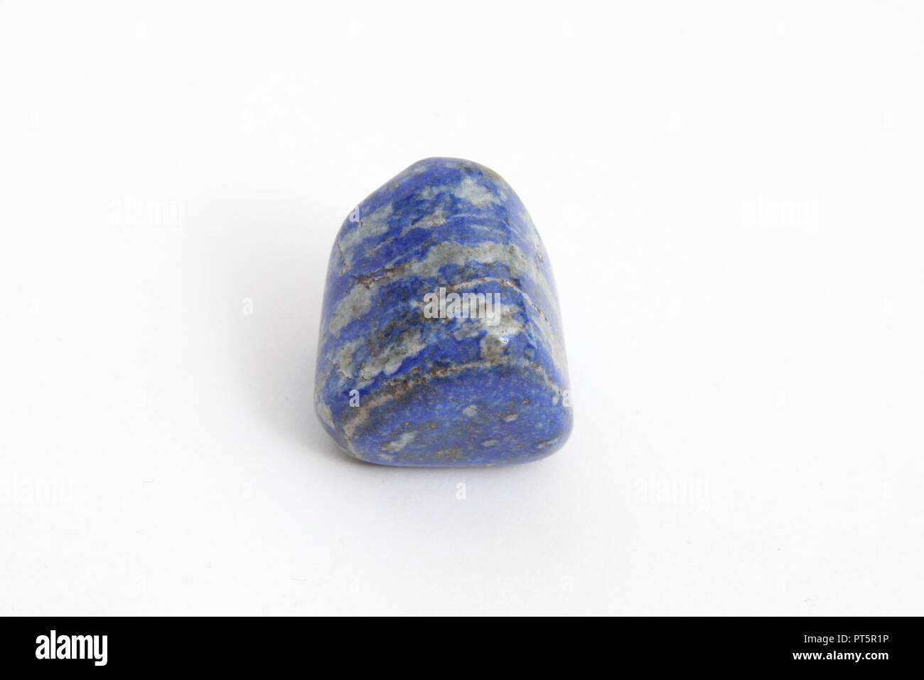 The gem stone Lapis Lazuli Stock Photo