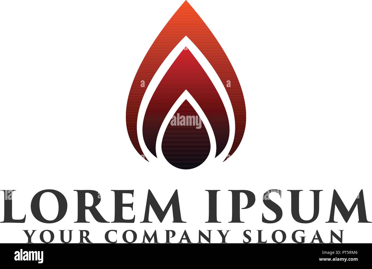 fire ignition Logo design concept template Stock Vector Image & Art Alamy