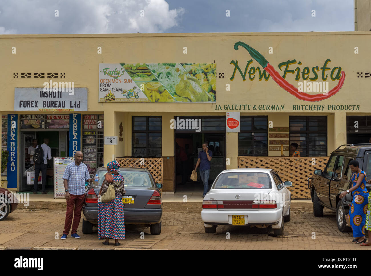 Kigali Rwanda October 30 2017 Remera Stock Photo 221404788 Alamy - 
