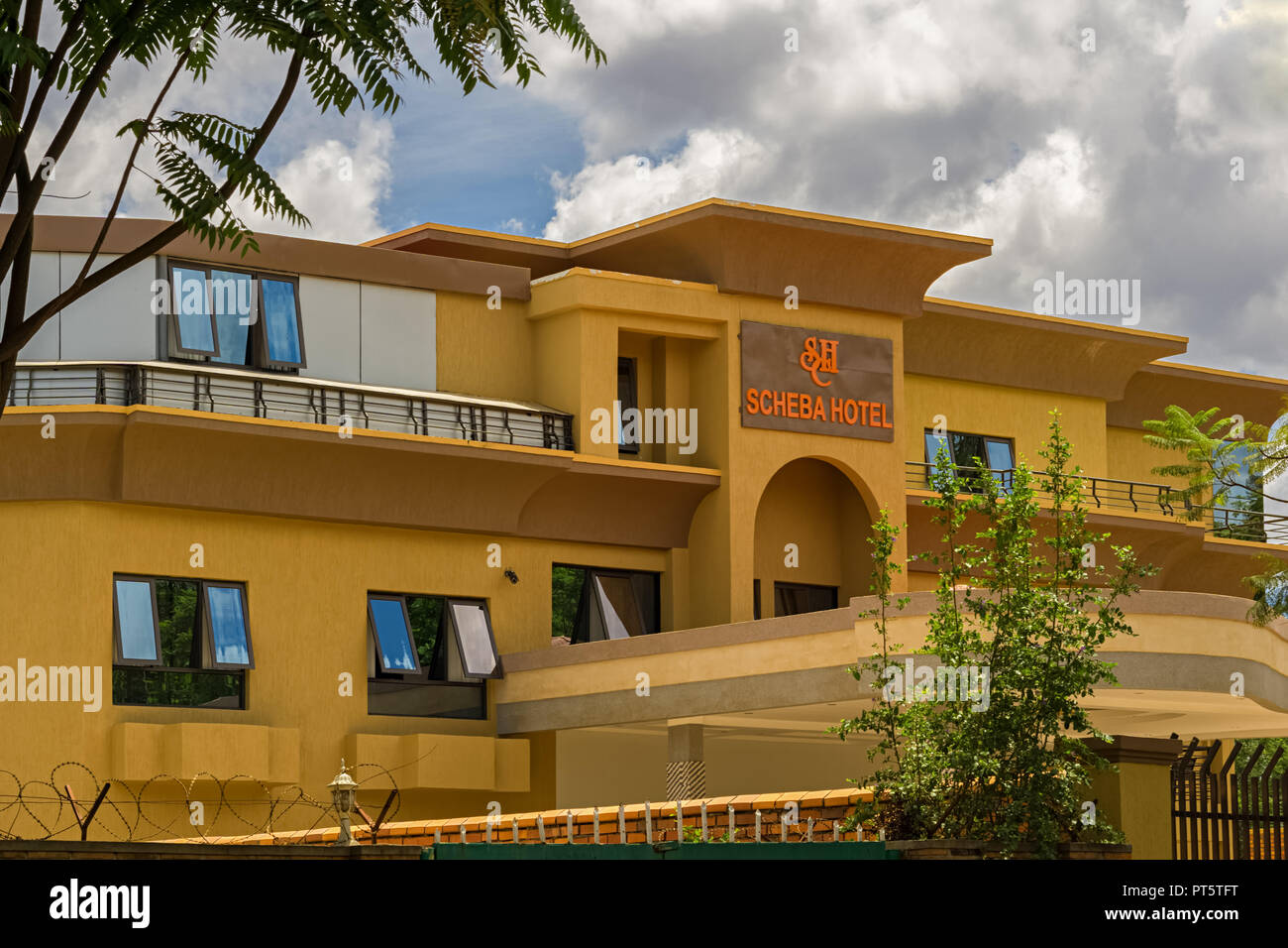 KIGALI,RWANDA NOVEMBER 03,2017 Kiyovu This is the expensive Scheba