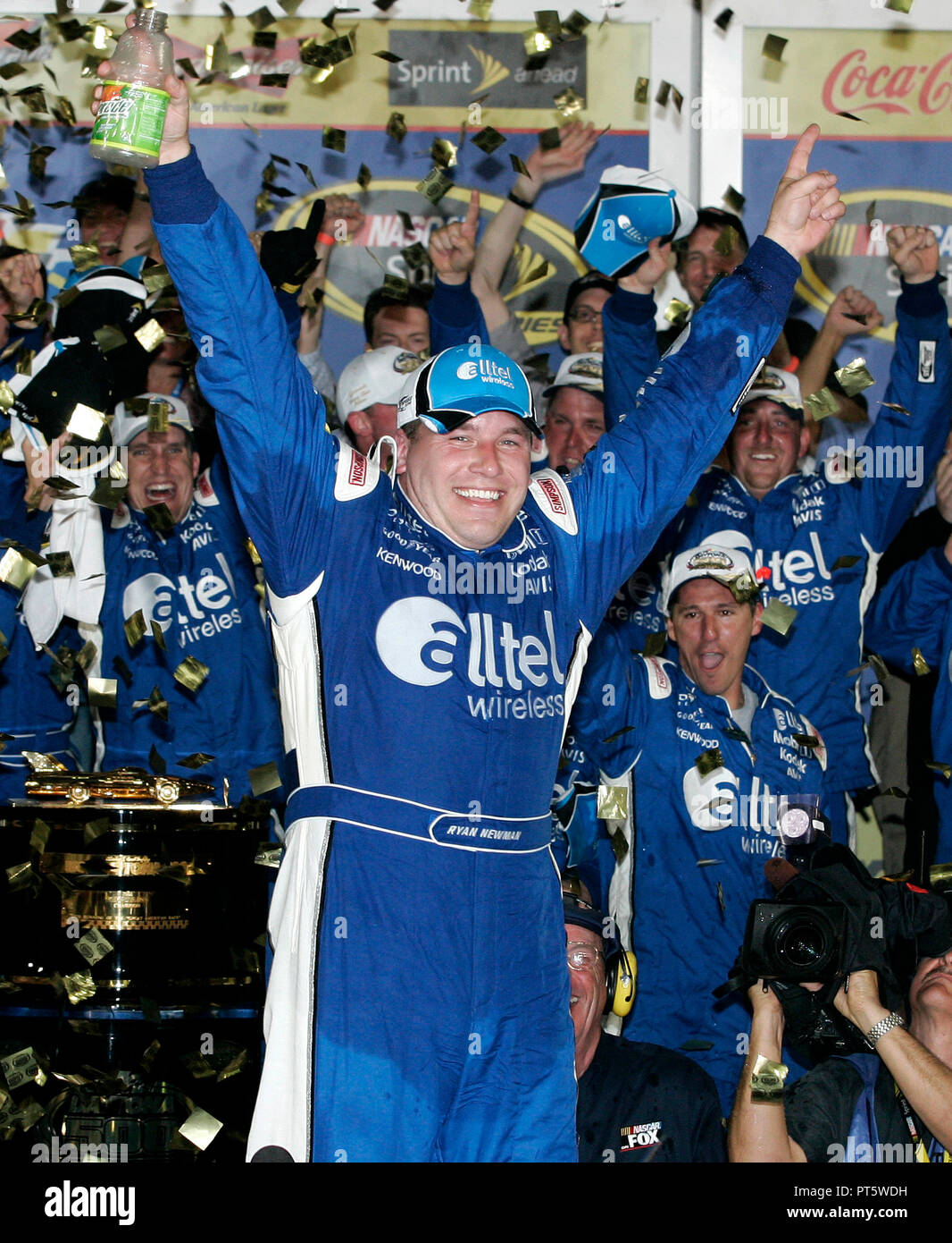 Ryan Newman Celebrates Winning The 50th Annual NASCAR Daytona 500 At ...