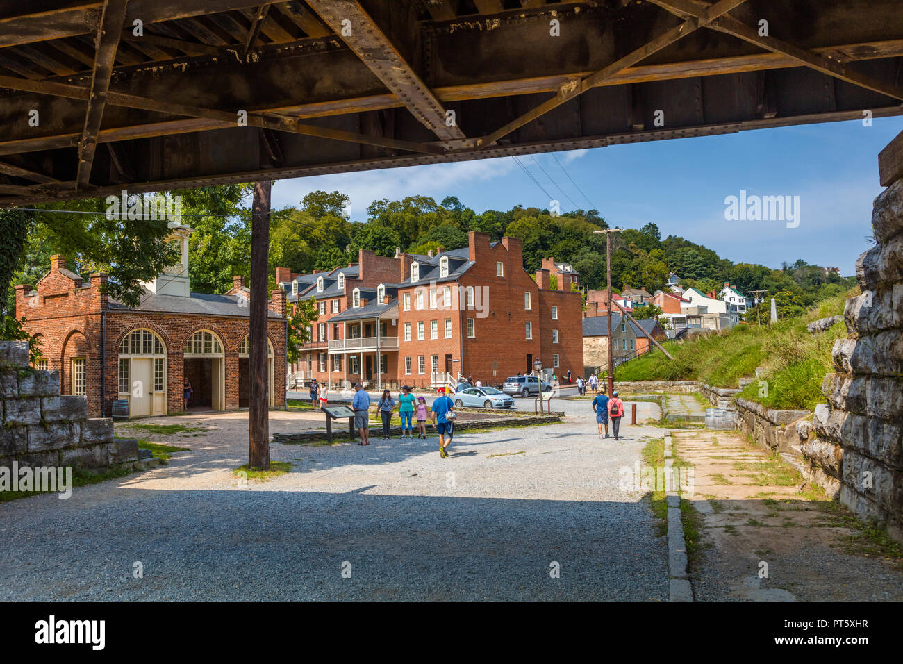Harpers ferry National Historical Park in West Virginia in the United States Stock Photo