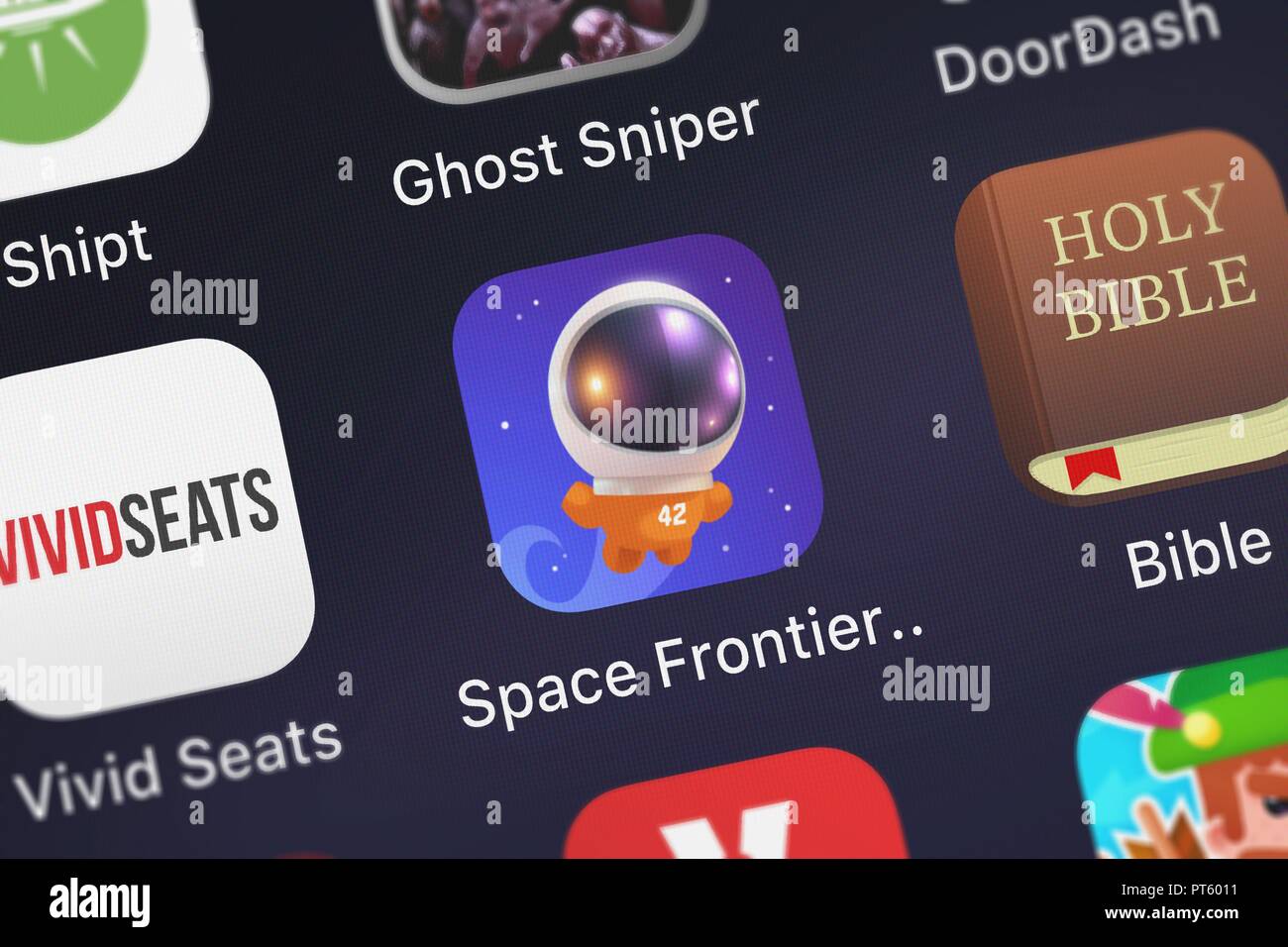 London United Kingdom October 06 2018 Icon Of The Mobile App