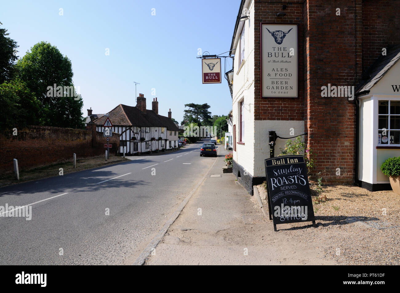 View High Street, Much Hadham, Hertfordshire Stock Photo Alamy