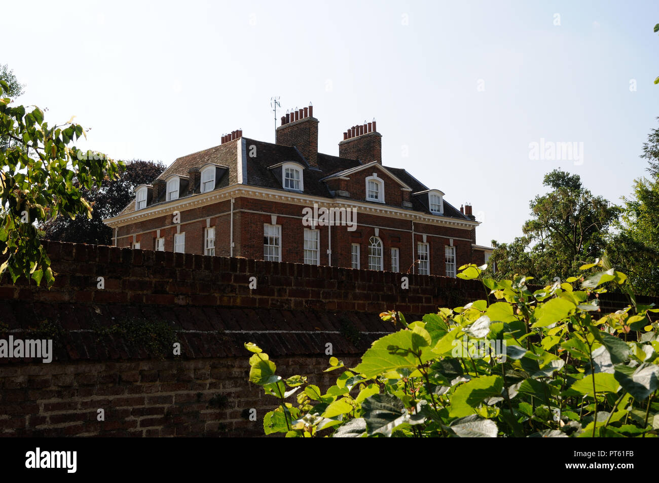 The Hall Much, Hadham, Hertfordshire, was built in the 18th century by