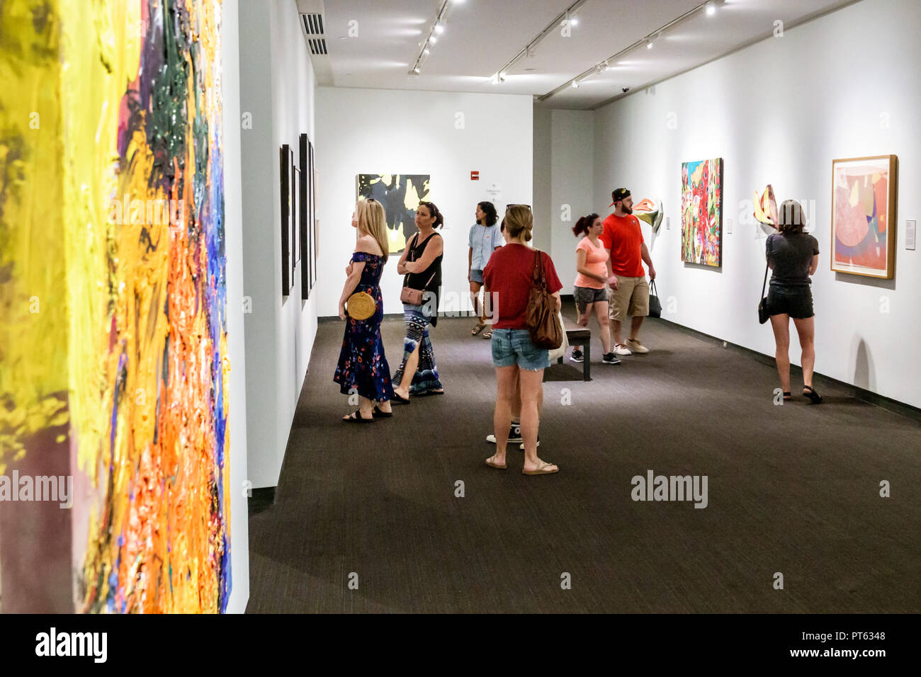 Florida, St. Saint Petersburg, Museum of Fine Arts, interior, gallery