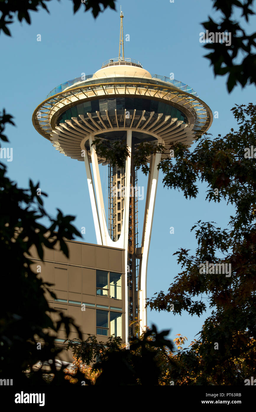 Seattle Space Needle. Stock Photo