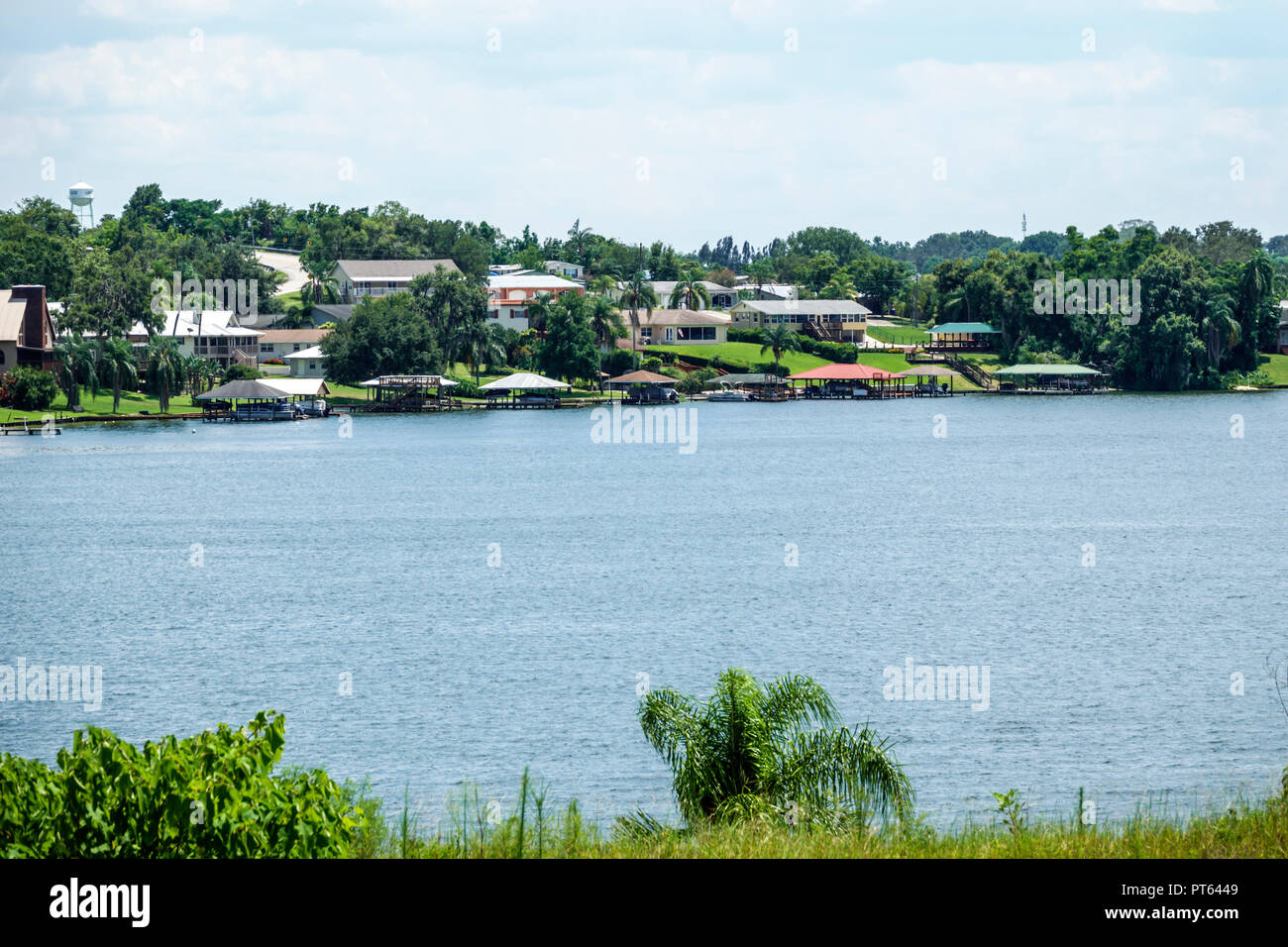 Florida,Lake Placid,Lake JuneinWinter,water waterfront homes
