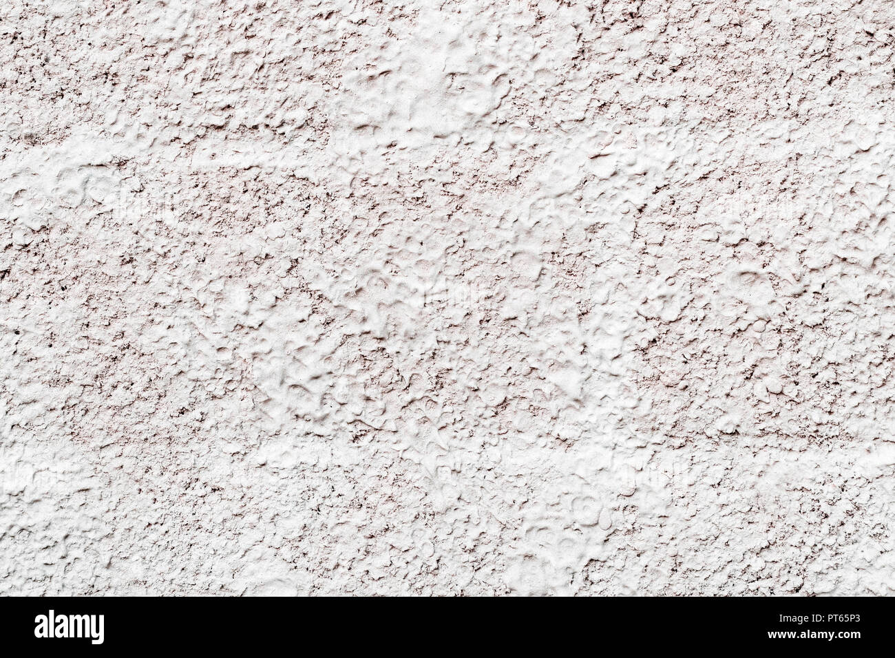 Texture of a large gray plaster on a brickwork, close-up, like a background Stock Photo