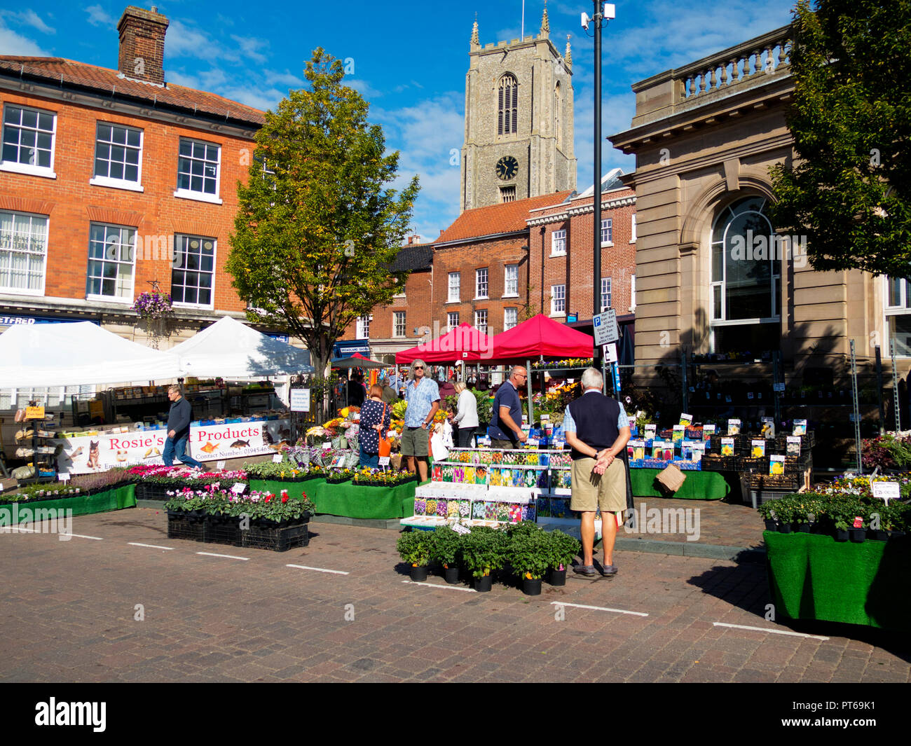 Fakenham market hires stock photography and images Alamy