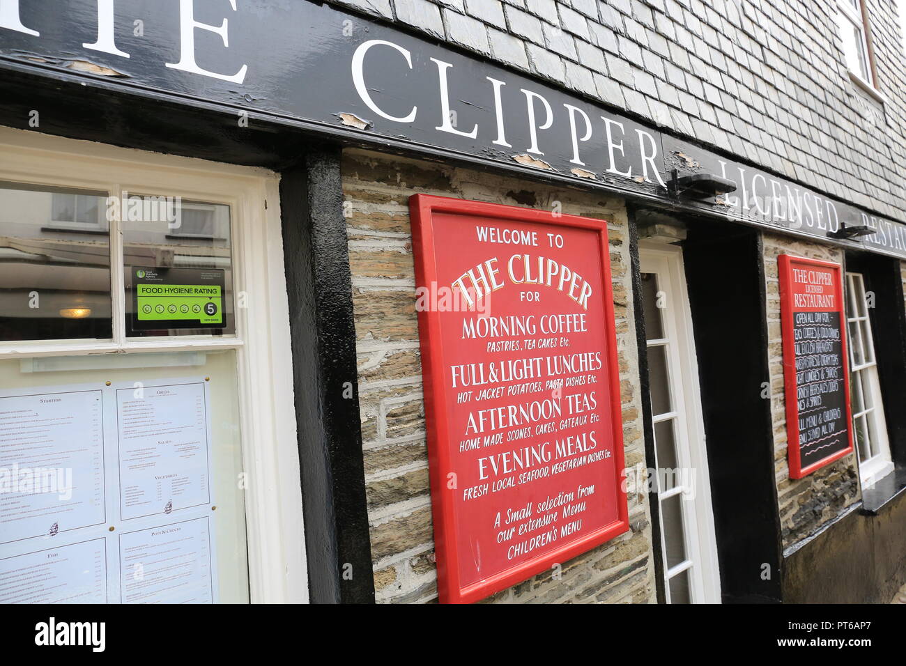 The Clipper Licensed Restaurant Stock Photo