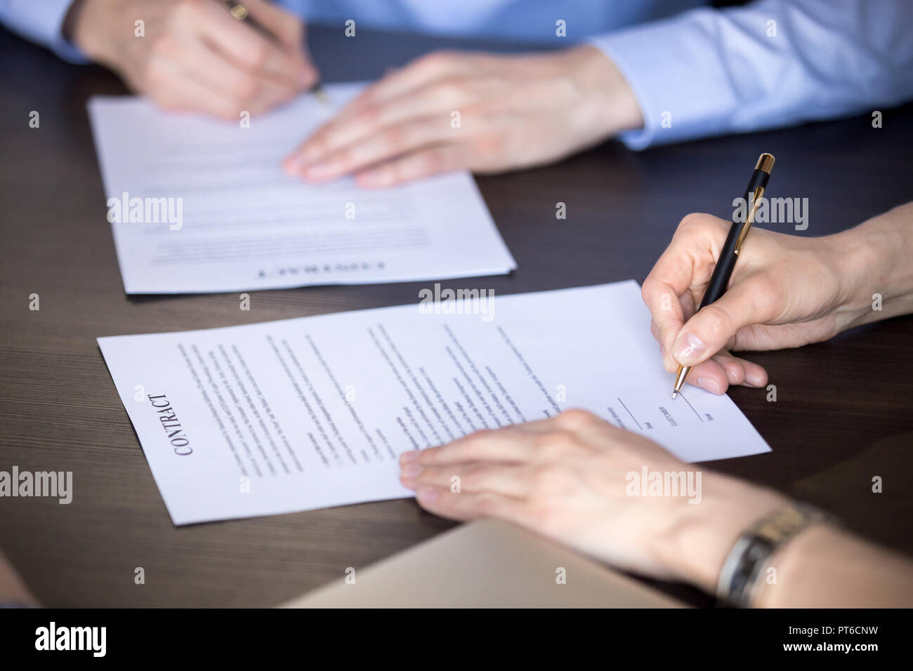 Franchise contracts hires stock photography and images Alamy