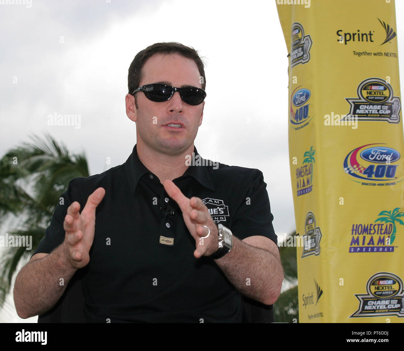 Nascar driver jimmie johnson hi-res stock photography and images - Alamy