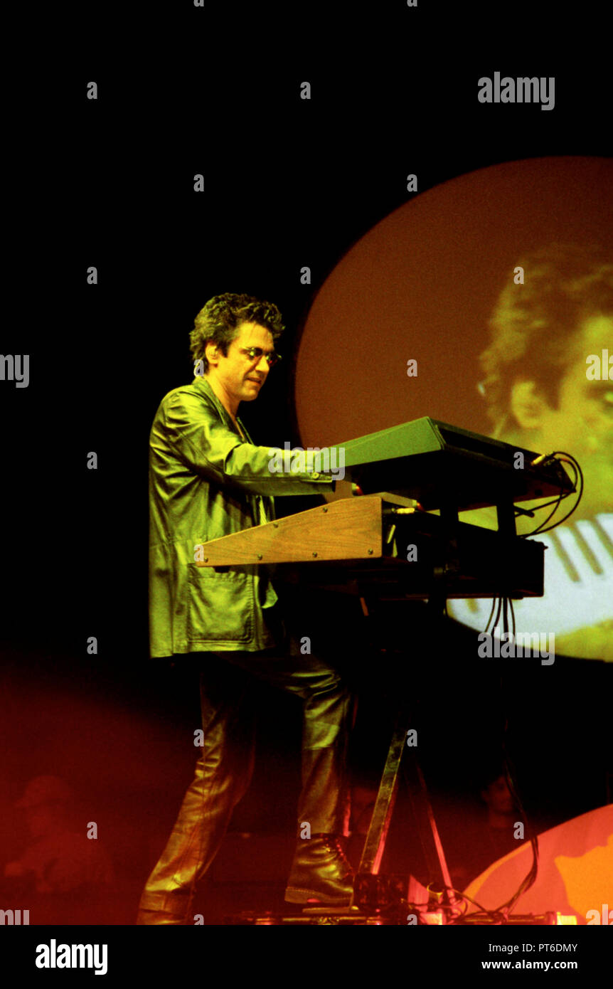 Jean Michel Jarre's "The Oxygene Tour" concert in Lille (France, 17/10/1997  Stock Photo - Alamy