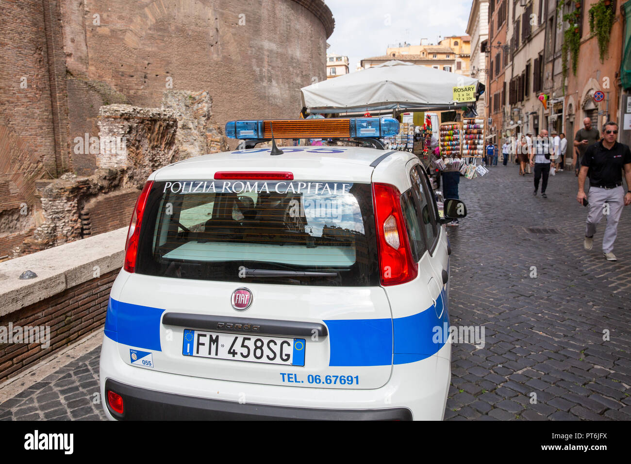 Italian Police Vehicle High Resolution Stock Photography And