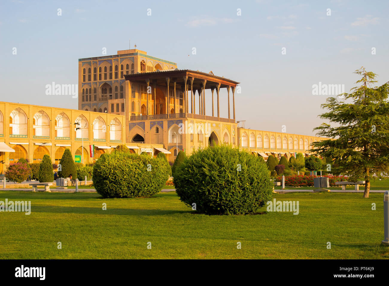 A historical place in Iran is Naghshe Jahan square Stock Photo - Alamy