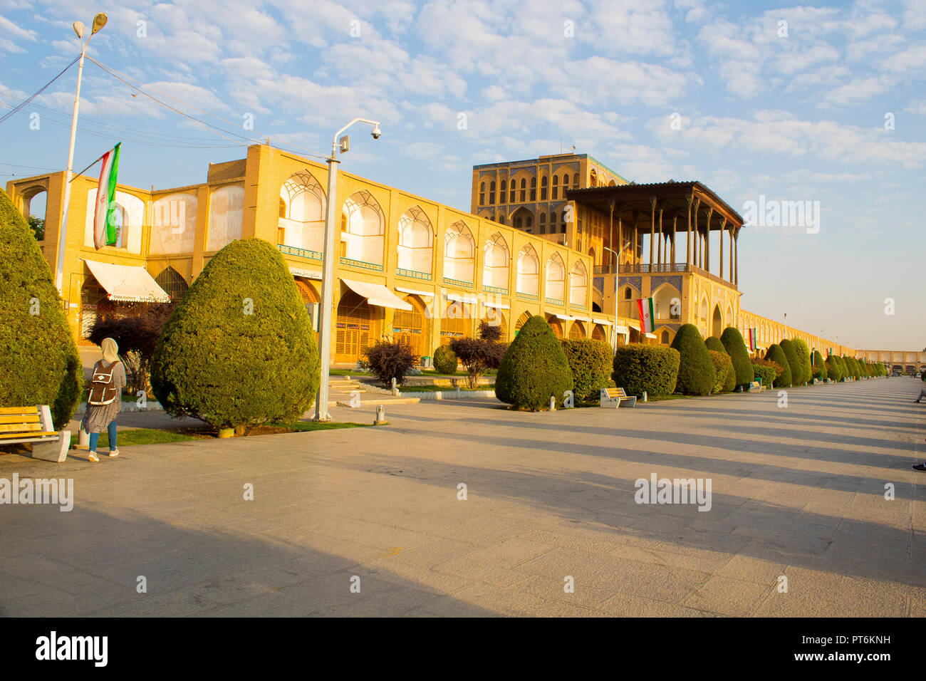 A historical place in Iran is Naghshe Jahan square Stock Photo - Alamy