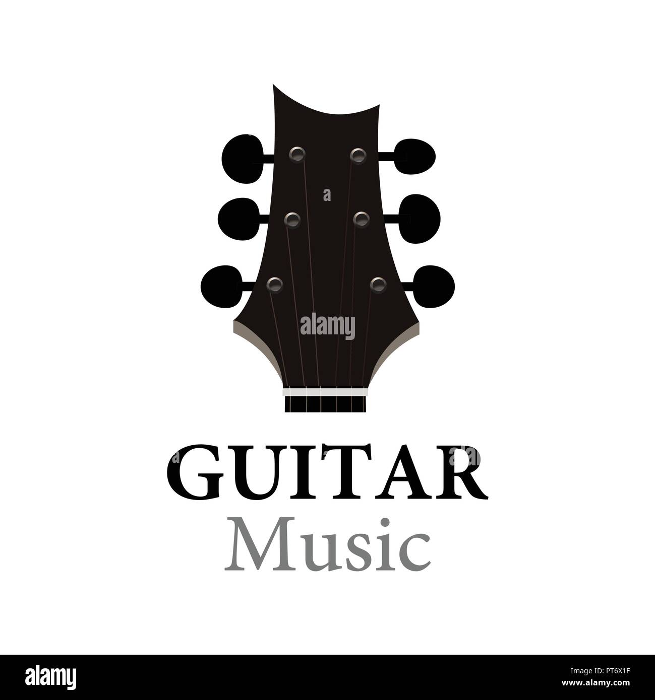 Guitar Logo High Resolution Stock Photography And Images Alamy