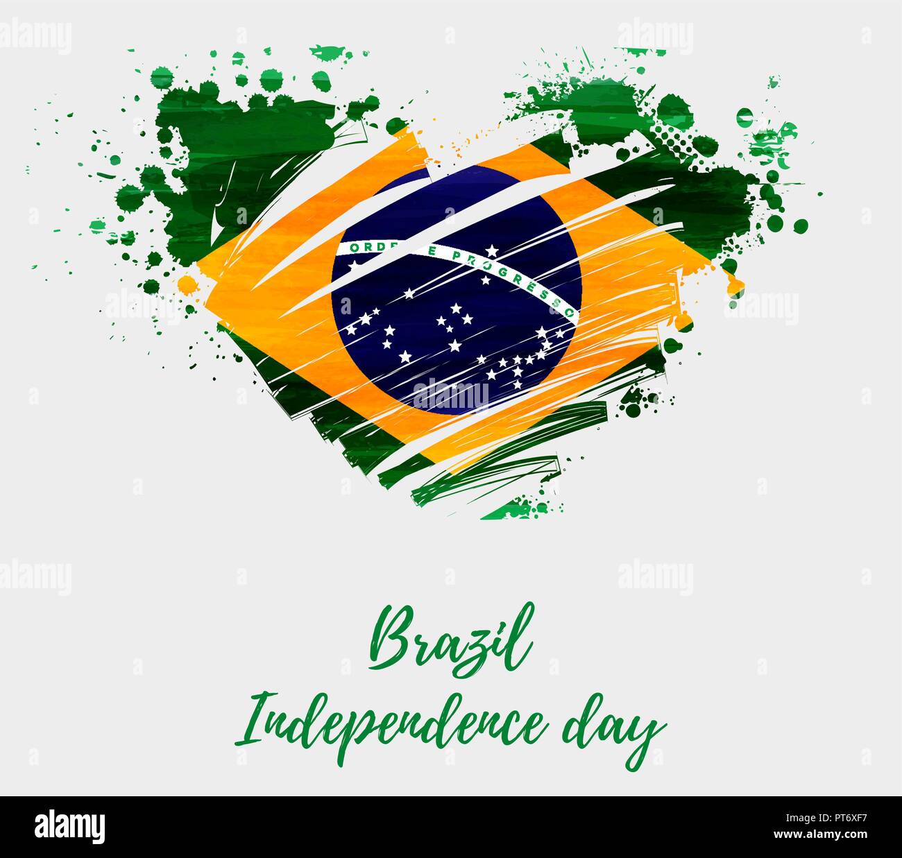 Brazil Greeting Text 15 De Novembro Proclamacao Da Republica Translate  November 15 Proclamation Day Of The Republic In Brasil Vector Illustration  Stock Illustration - Download Image Now - iStock