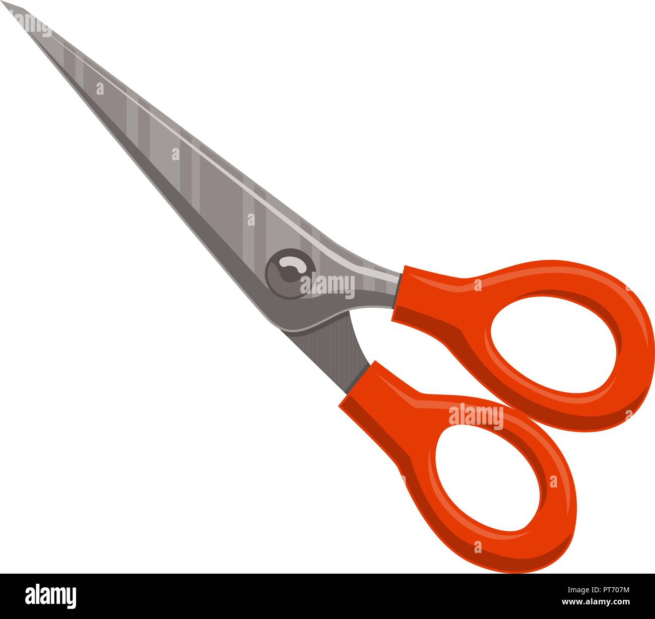 Scissor Template Vector Isolated Color Stock Vector Image & Art Alamy