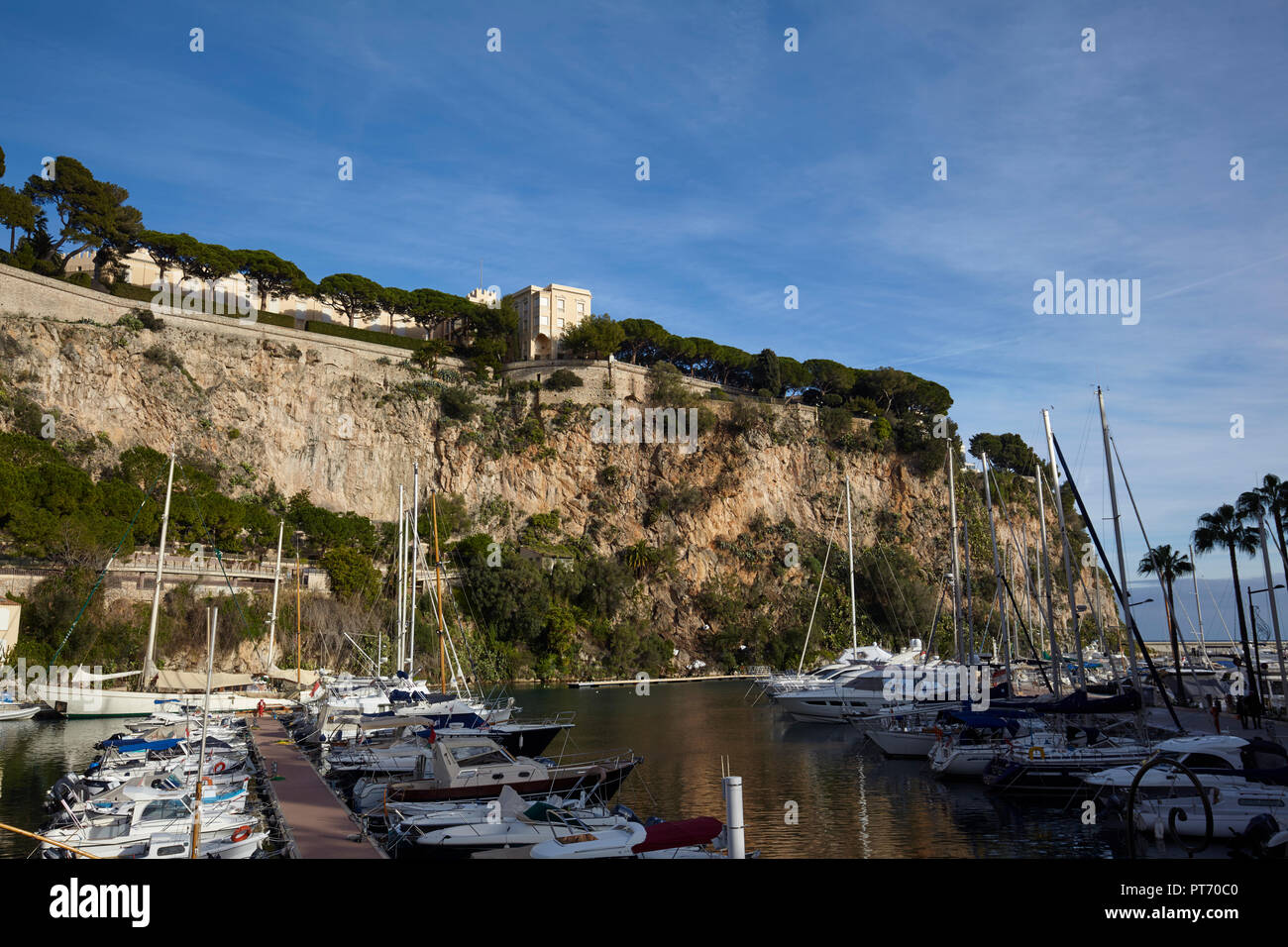 The port of Monte Carlo, Principality of Monaco Stock Photo