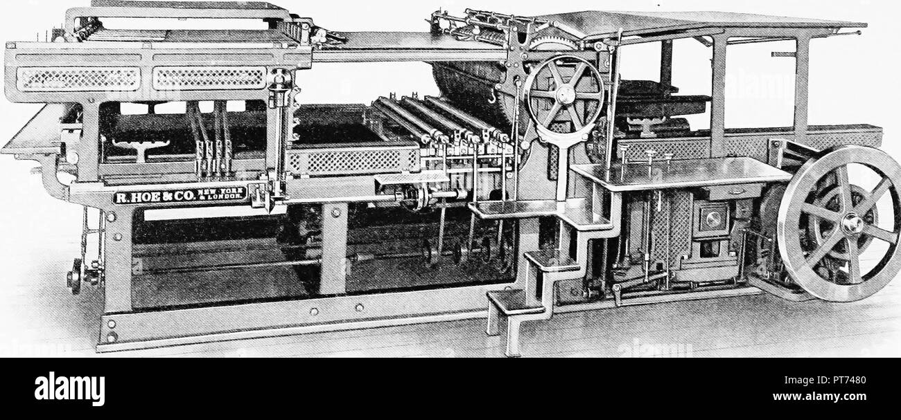 "A short history of the printing press and of the improvements in ...