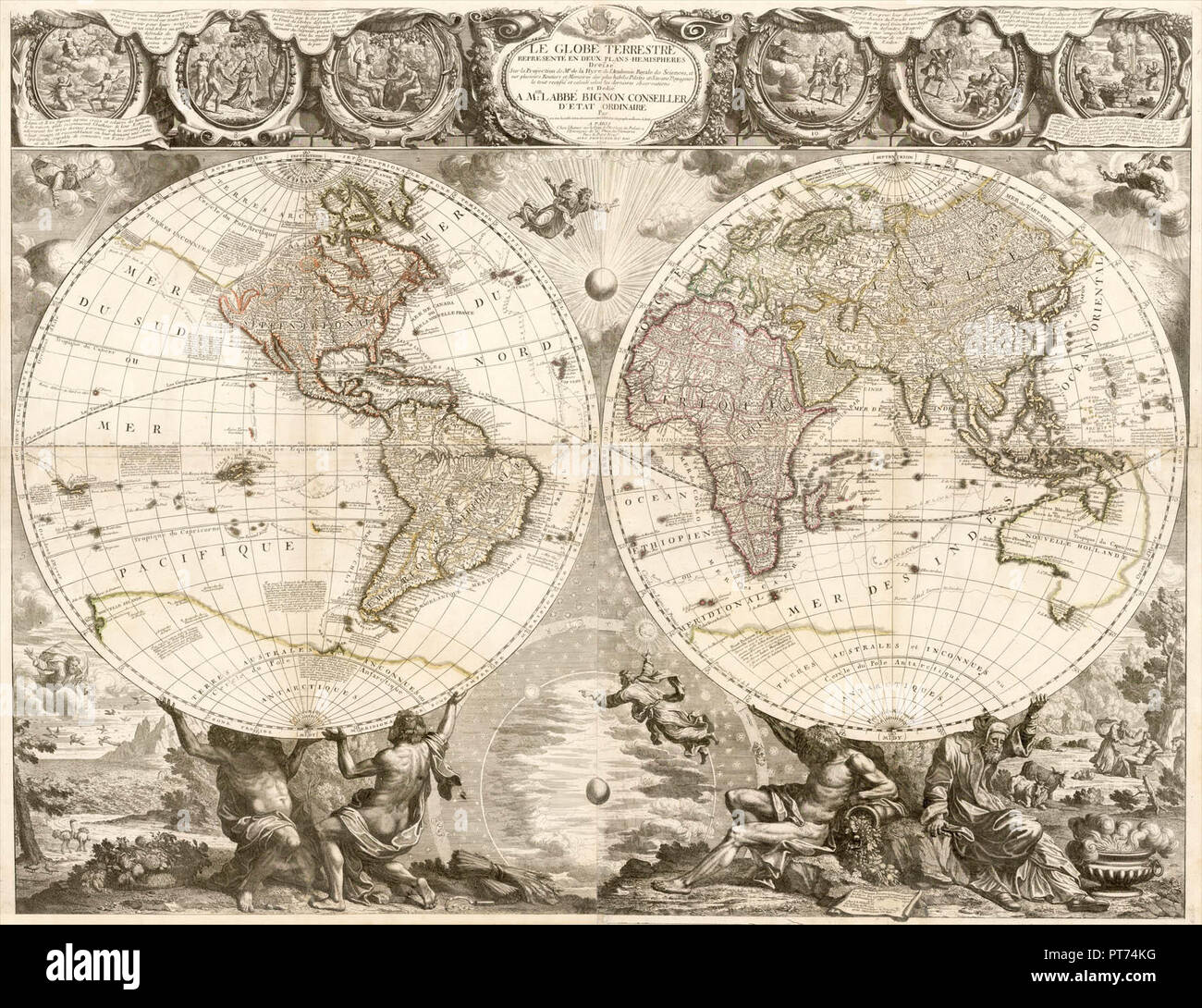 1700 Globe Map High Resolution Stock Photography and Images - Alamy